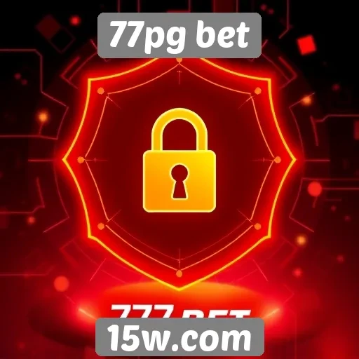 Segurança digital no site 77pg bet